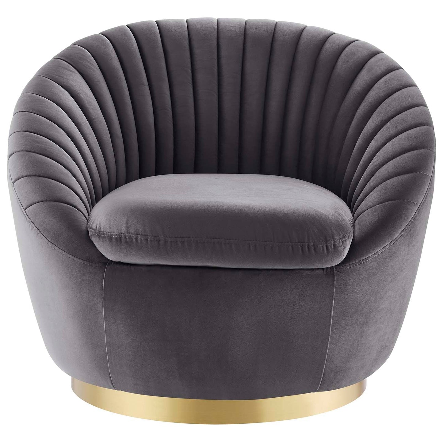 Whirr Tufted Performance Velvet Performance Velvet Swivel Chair By Modway | Armchairs | Modishstore-12