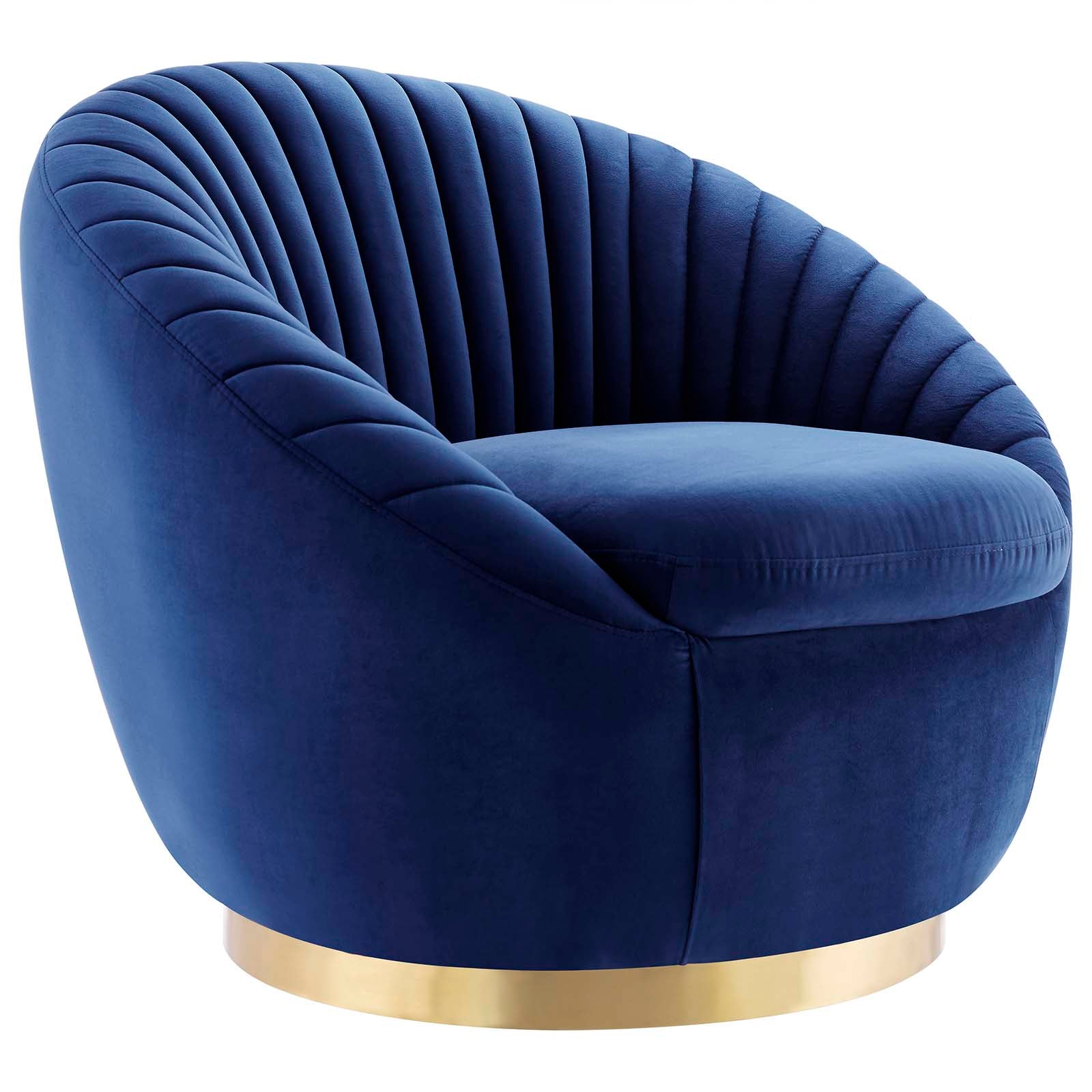 Whirr Tufted Performance Velvet Performance Velvet Swivel Chair By Modway | Armchairs | Modishstore-15