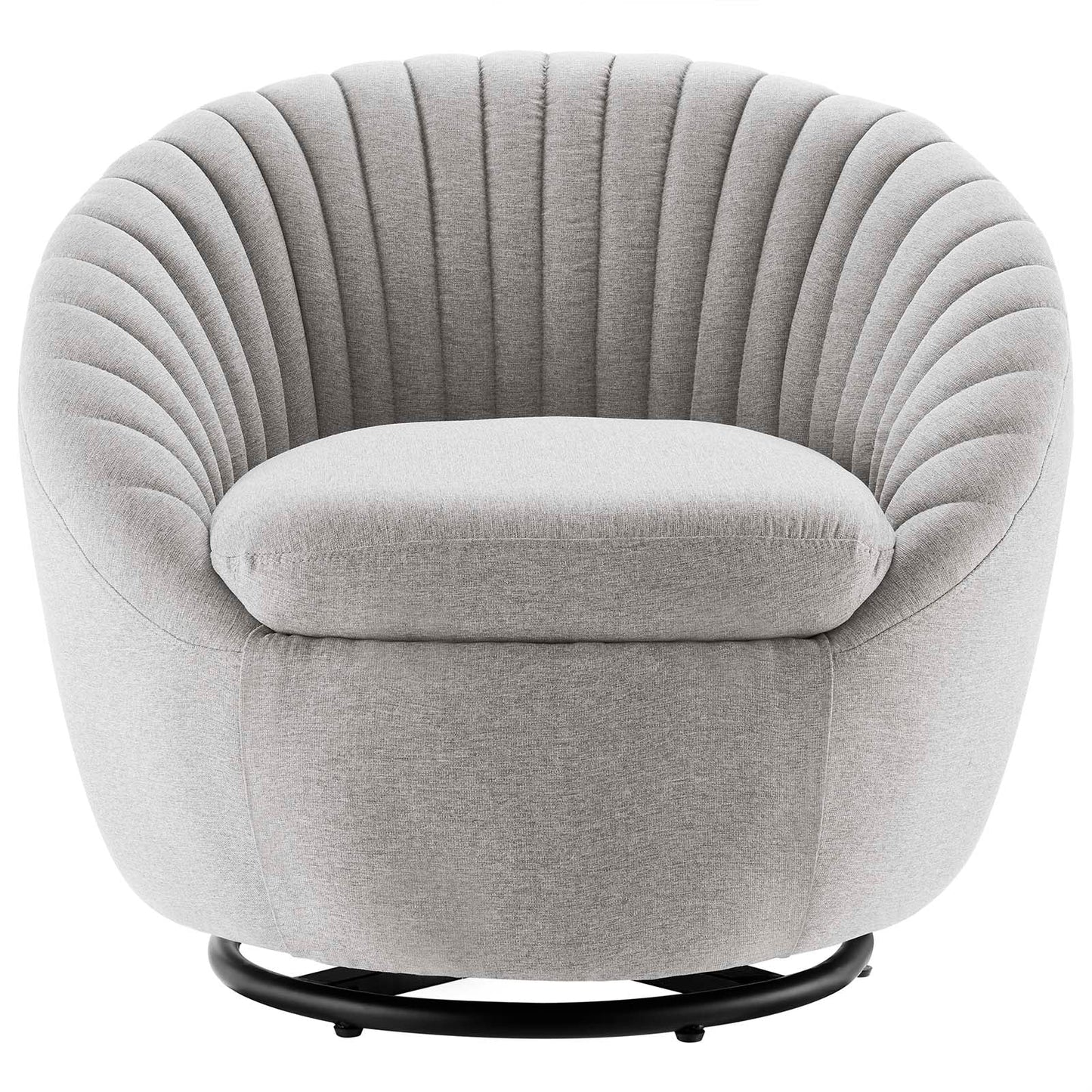 Whirr Tufted Fabric Fabric Swivel Chair By Modway | Armchairs | Modishstore-13