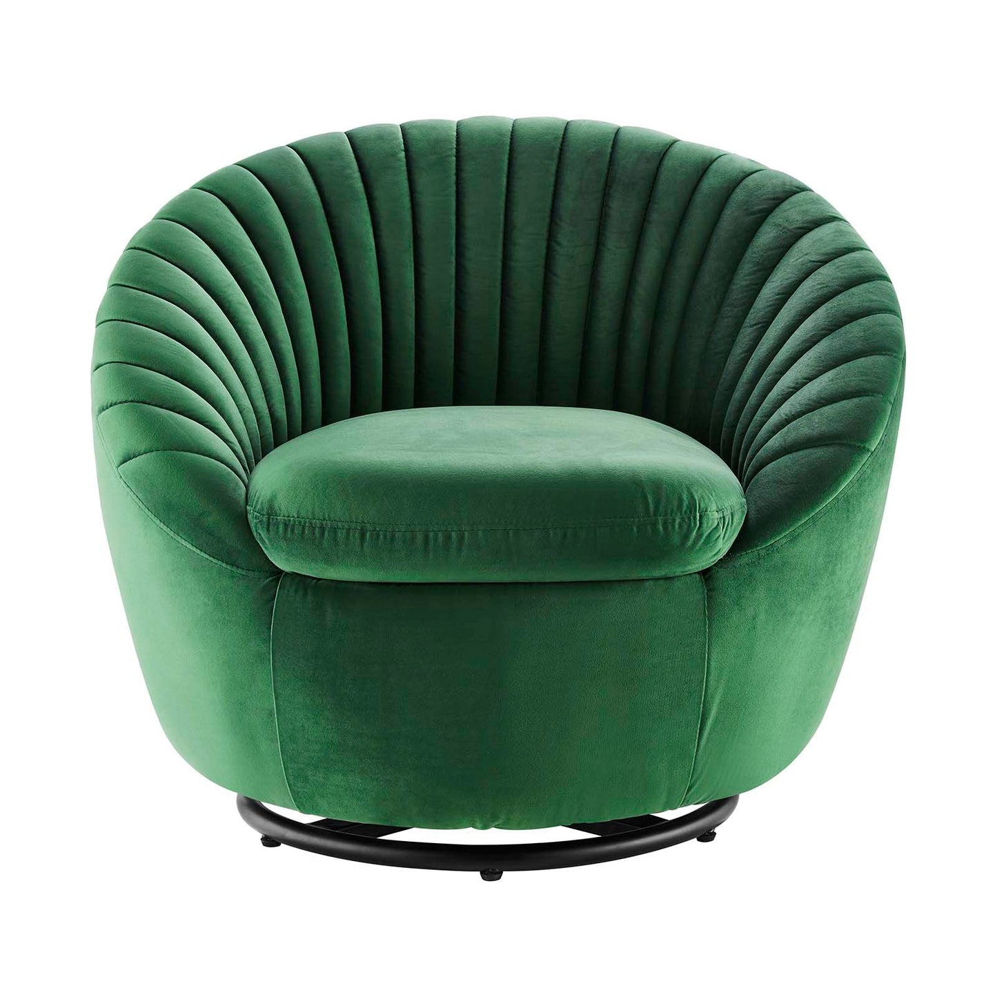 Whirr Tufted Performance Velvet Performance Velvet Swivel Chair By Modway | Armchairs | Modishstore-12