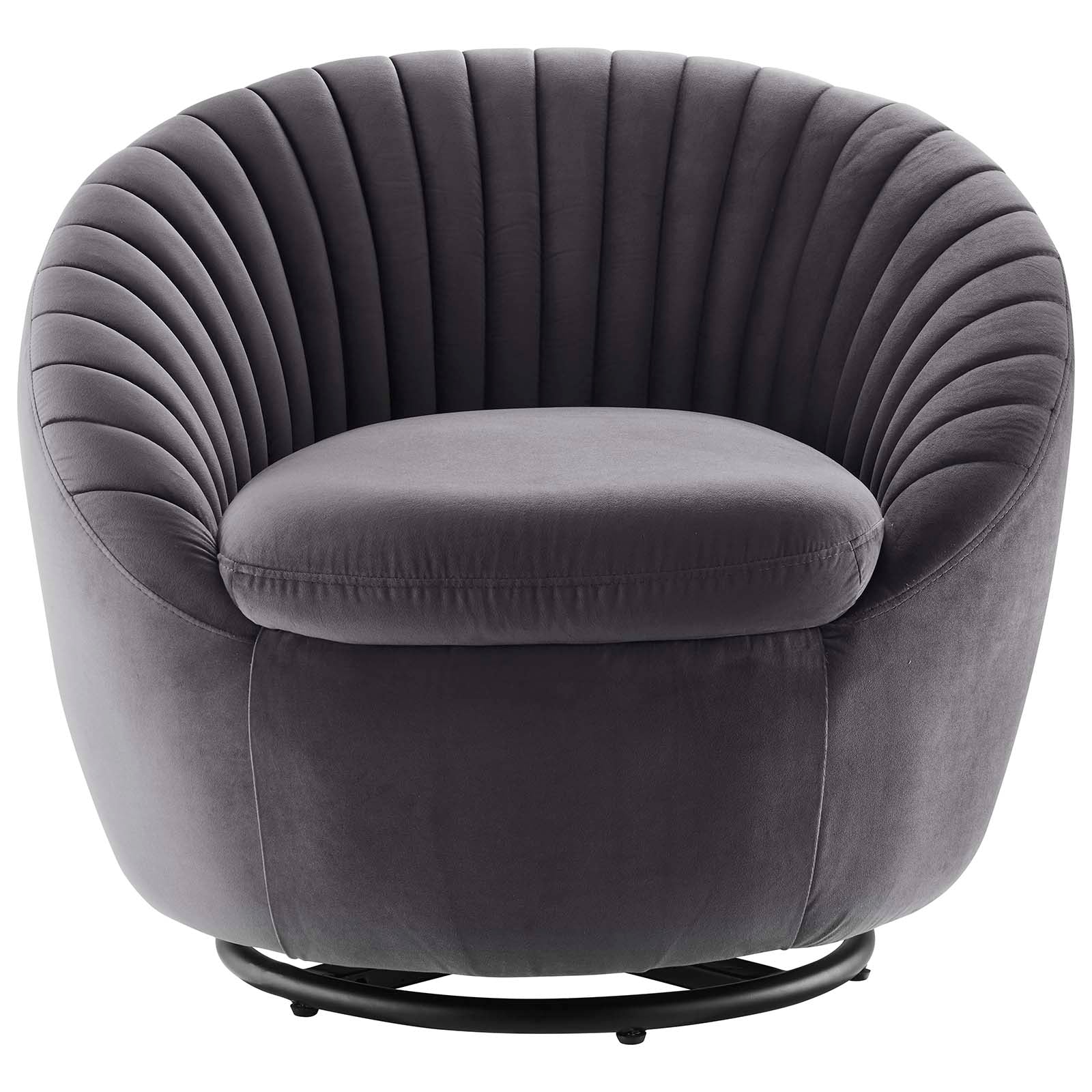 Whirr Tufted Performance Velvet Performance Velvet Swivel Chair By Modway | Armchairs | Modishstore-19