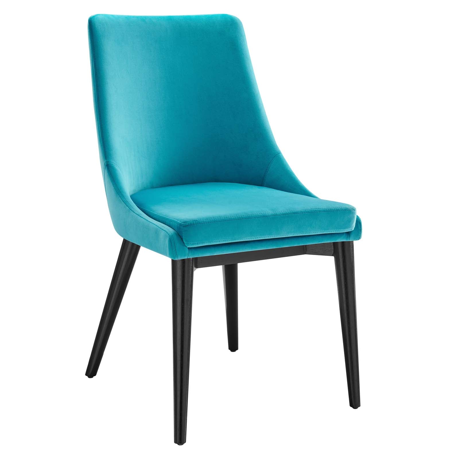 Viscount Performance Velvet Dining Chair By Modway | Dining Chairs | Modishstore-64