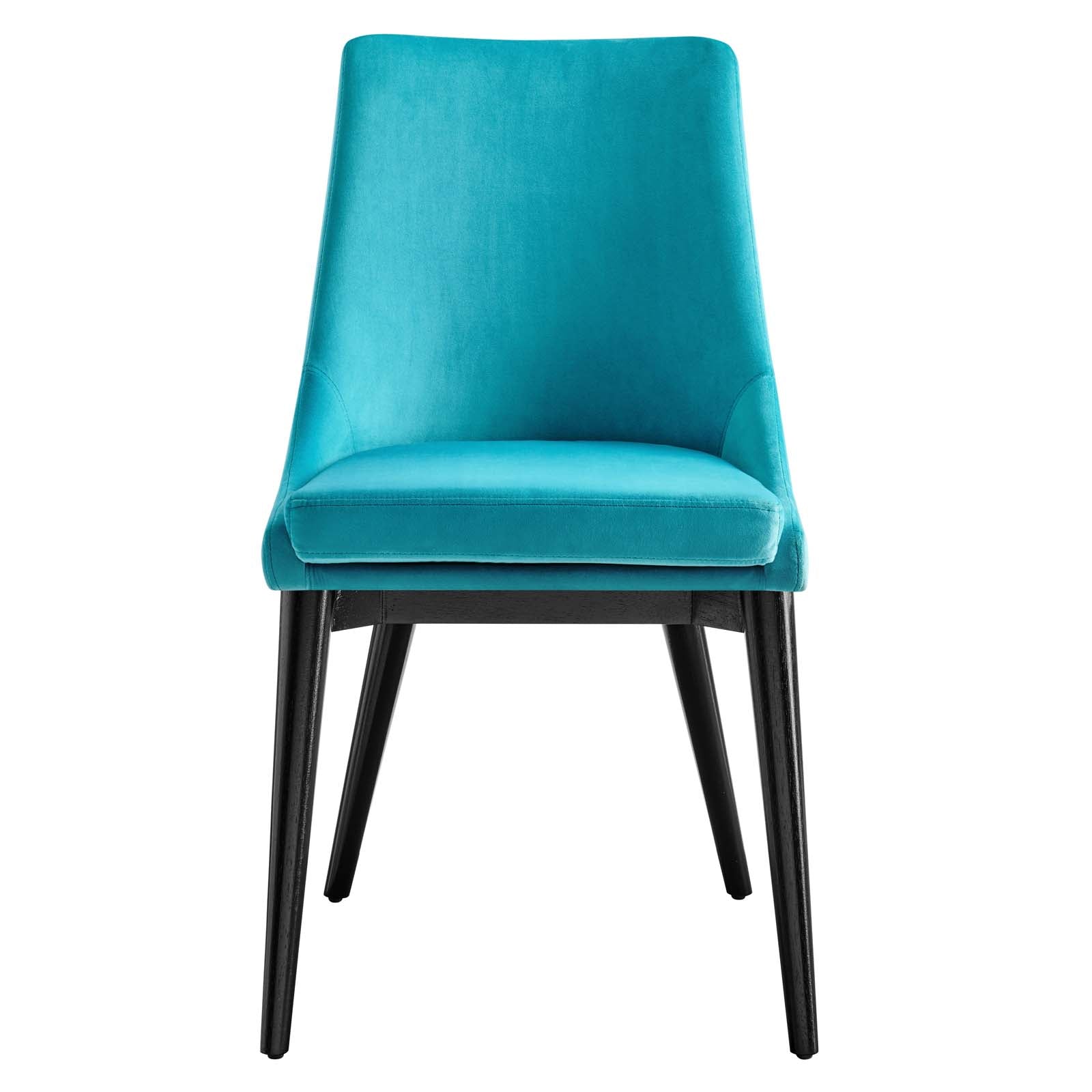 Viscount Performance Velvet Dining Chair By Modway | Dining Chairs | Modishstore-56