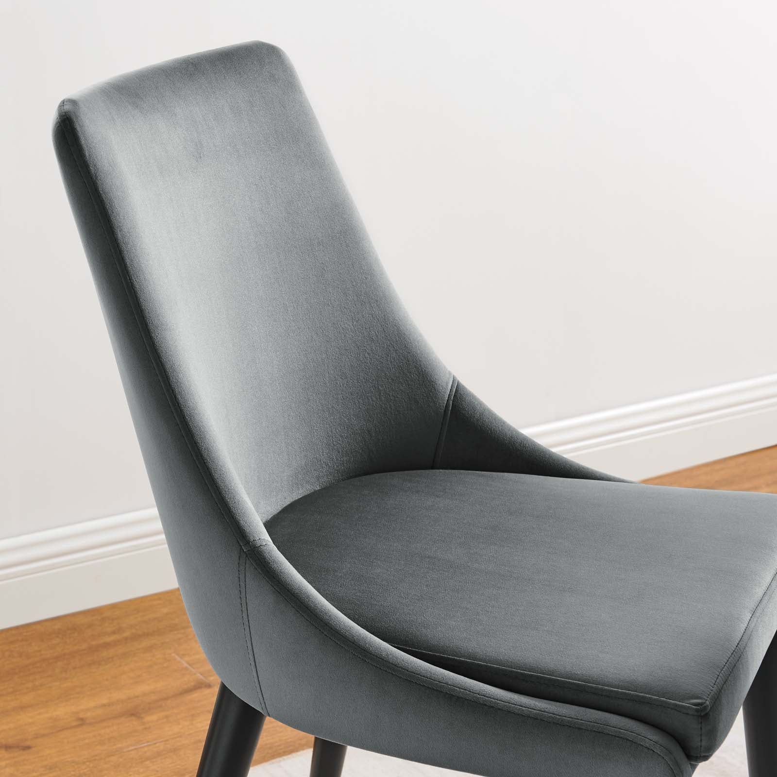 Viscount Performance Velvet Dining Chair By Modway | Dining Chairs | Modishstore-13