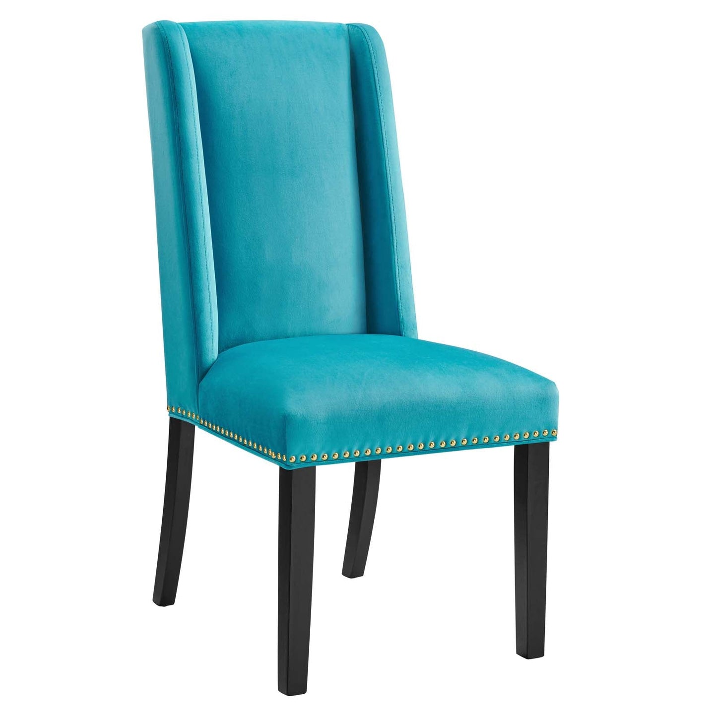 Baron Performance Velvet Dining Chairs - Set of 2 By Modway | Dining Chairs | 