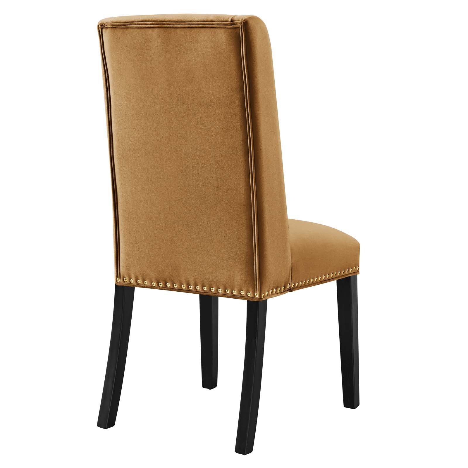 Baron Performance Velvet Dining Chairs - Set of 2 By Modway | Dining Chairs | 