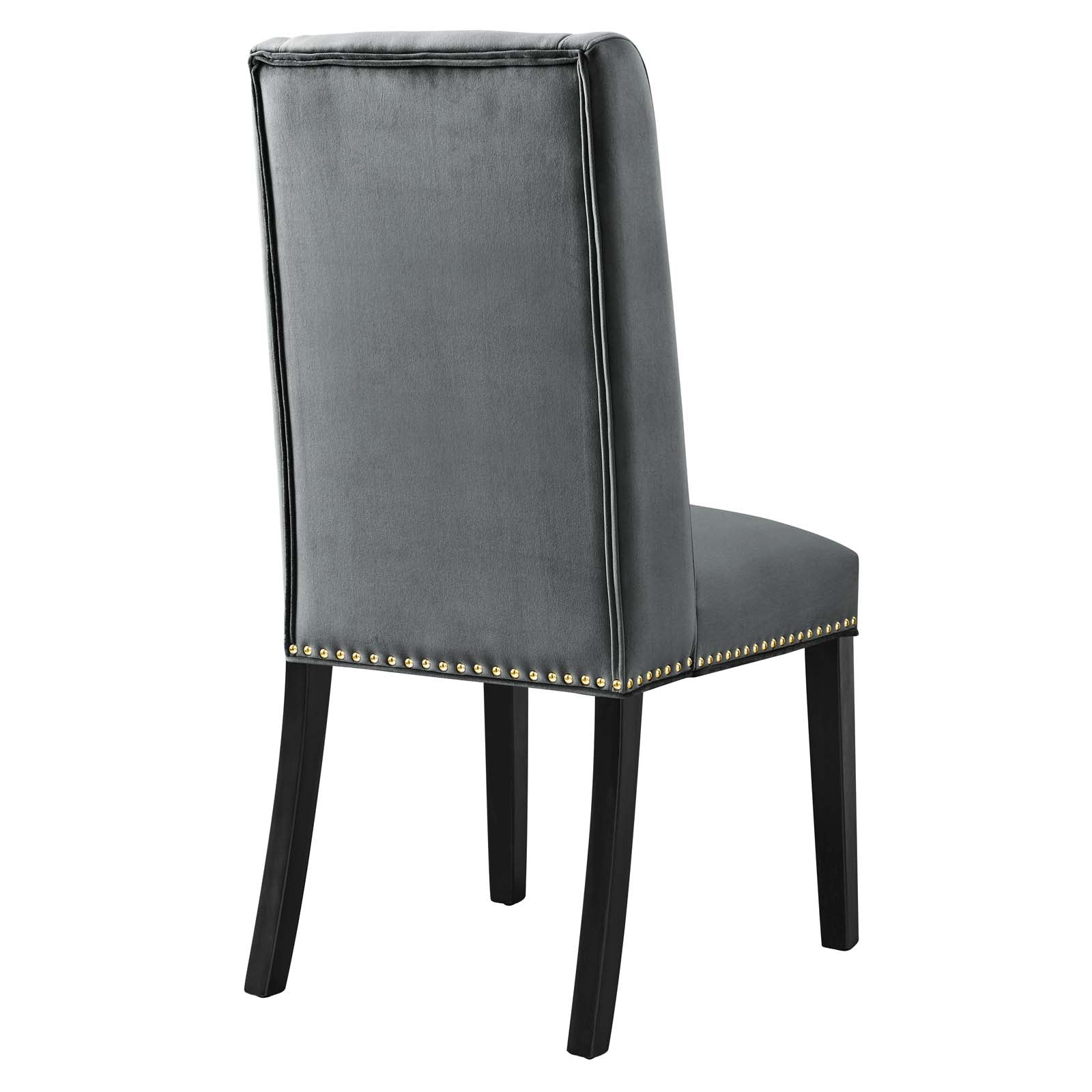 Baron Performance Velvet Dining Chairs - Set of 2 By Modway | Dining Chairs | 