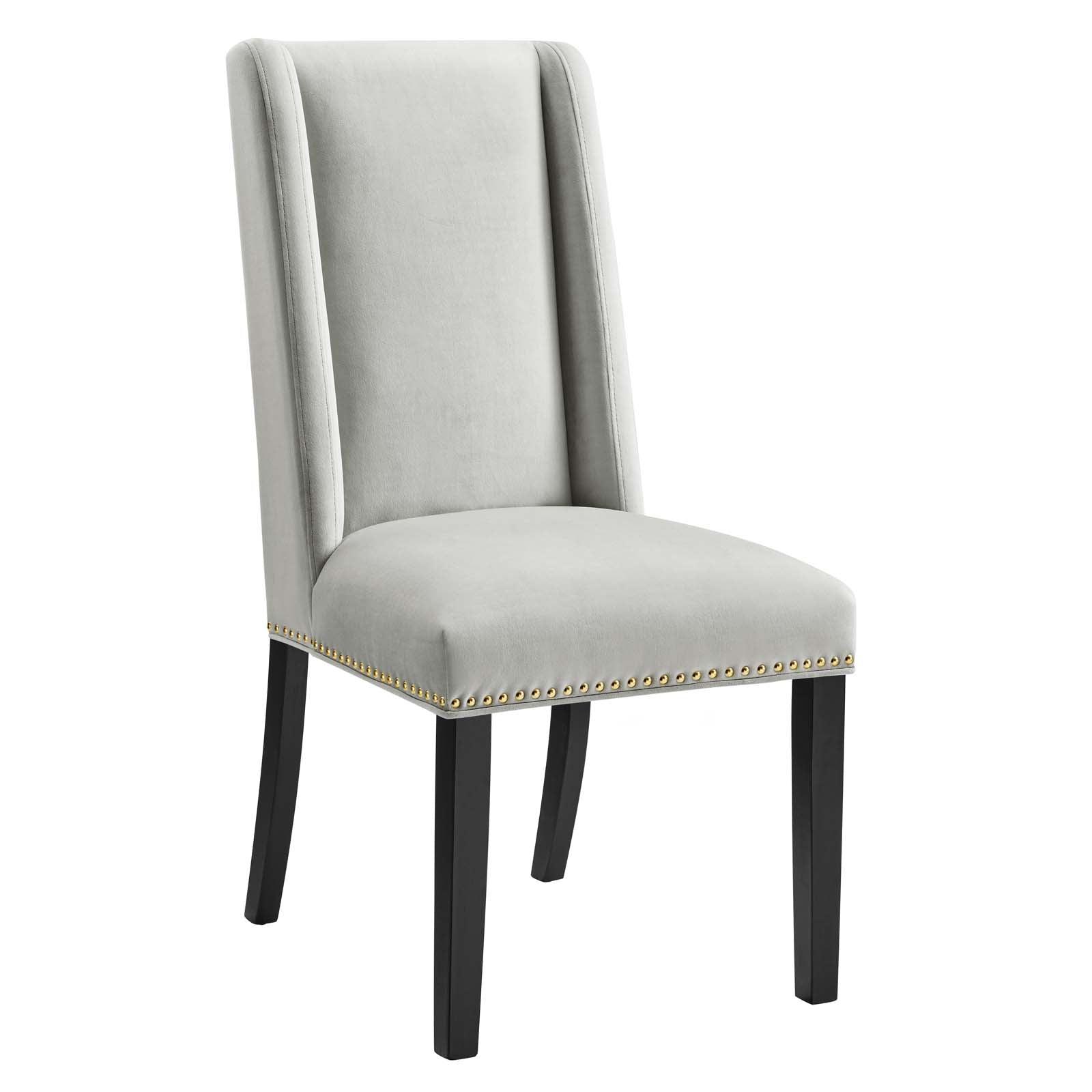 Baron Performance Velvet Dining Chairs - Set of 2 By Modway | Dining Chairs | 