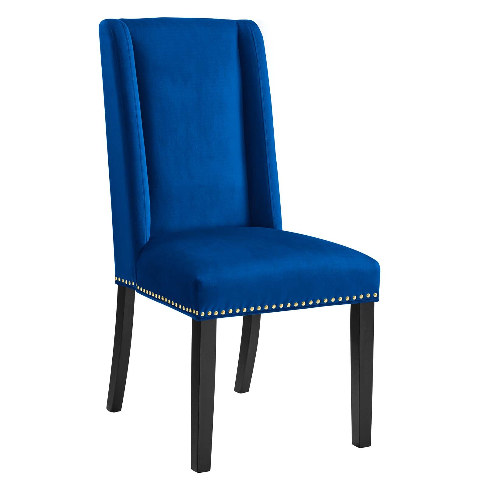 Baron Performance Velvet Dining Chairs - Set of 2 By Modway | Dining Chairs | 