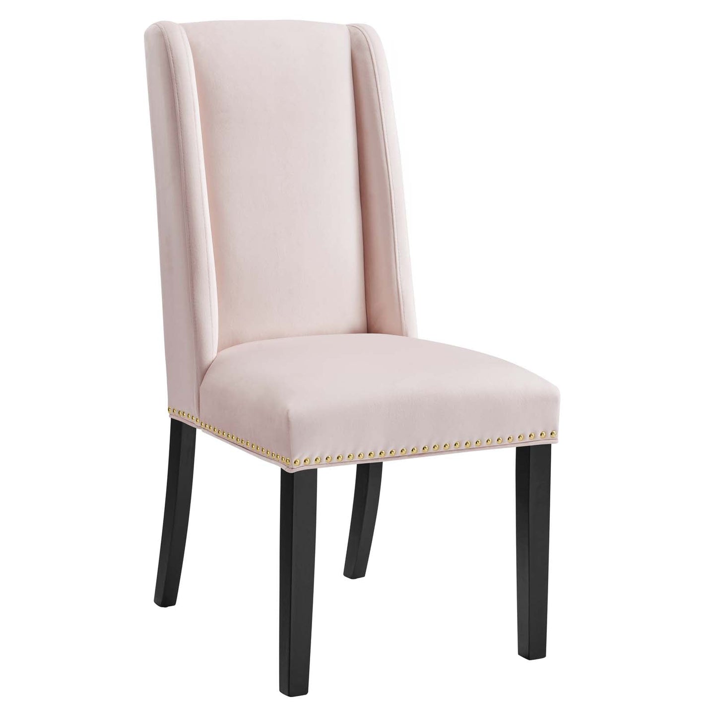 Baron Performance Velvet Dining Chairs - Set of 2 By Modway | Dining Chairs | 