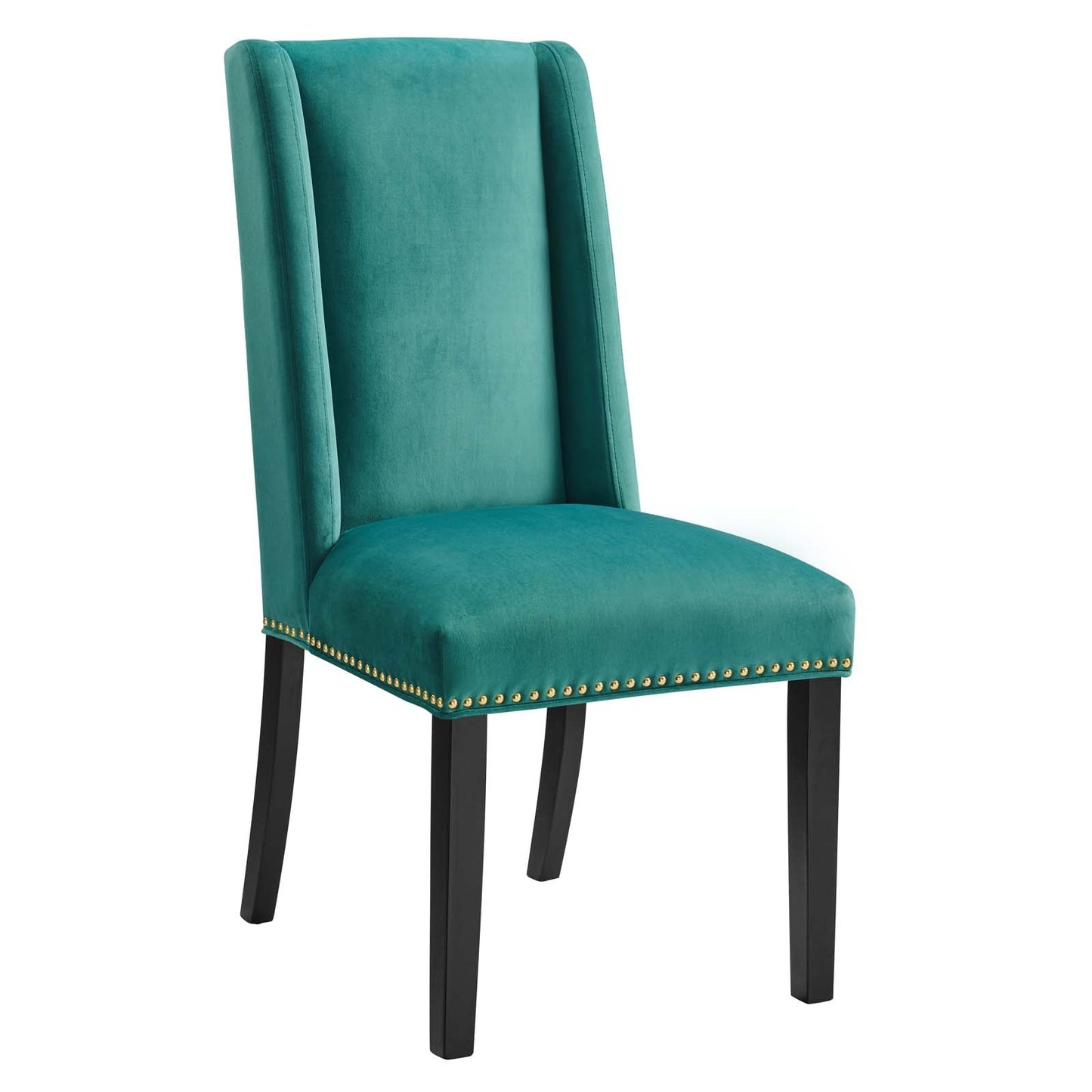 Baron Performance Velvet Dining Chairs - Set of 2 By Modway | Dining Chairs | 