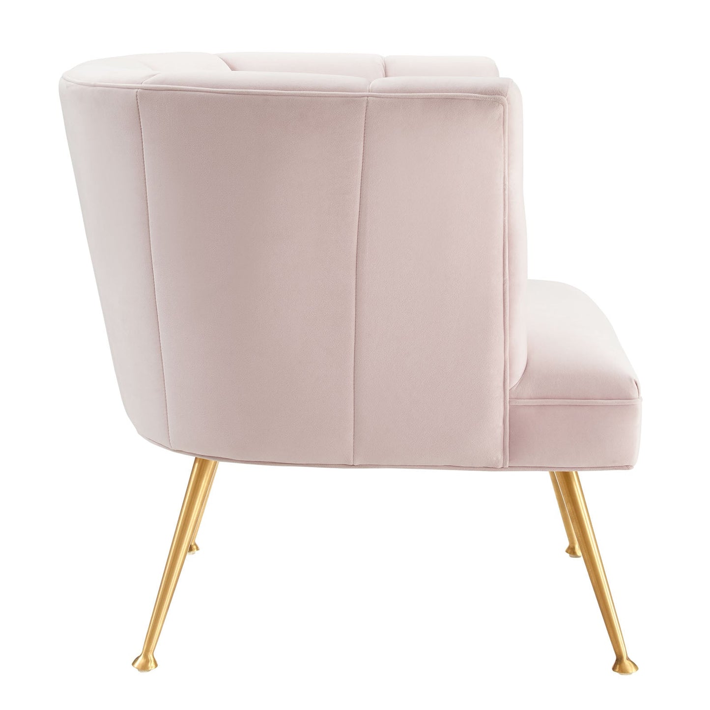 Veronica Channel Tufted Performance Velvet Armchair By Modway | Armchairs | Modishstore-19