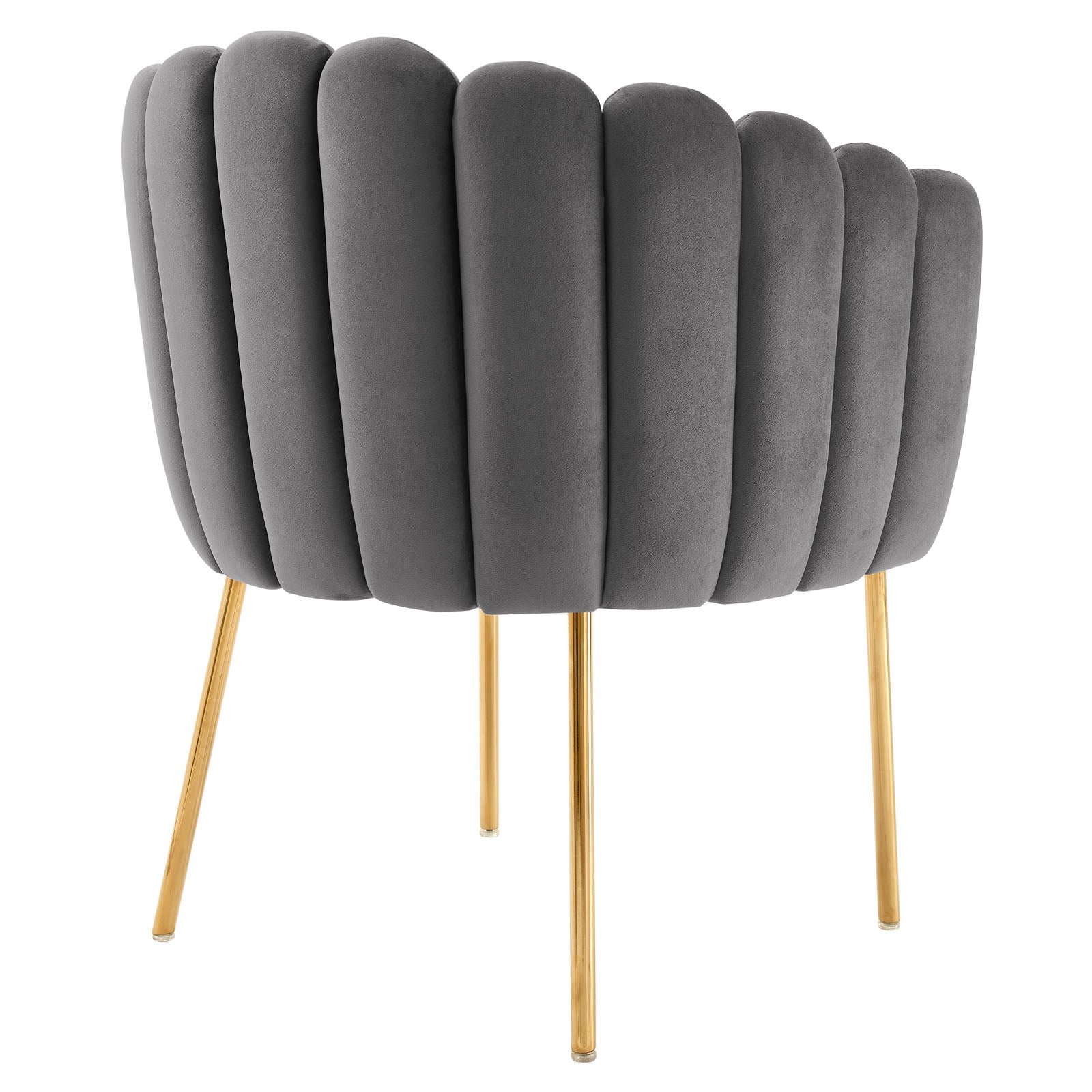 Sanna Channel Tufted Performance Velvet Armchair By Modway | Armchairs | Modishstore-6