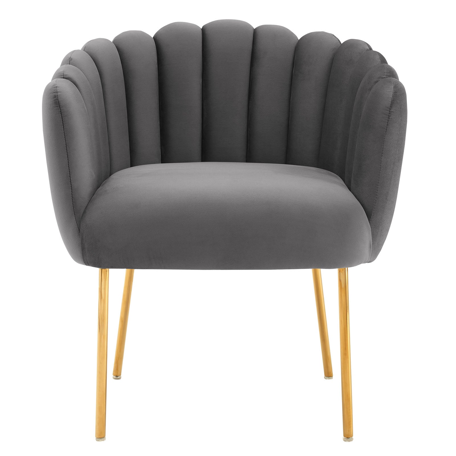 Sanna Channel Tufted Performance Velvet Armchair By Modway | Armchairs | Modishstore-7
