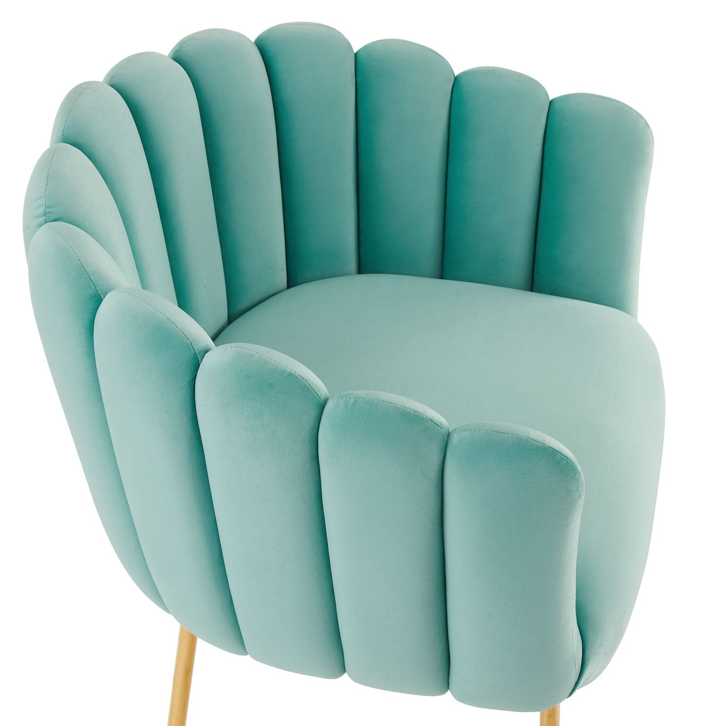 Sanna Channel Tufted Performance Velvet Armchair By Modway | Armchairs | Modishstore-12