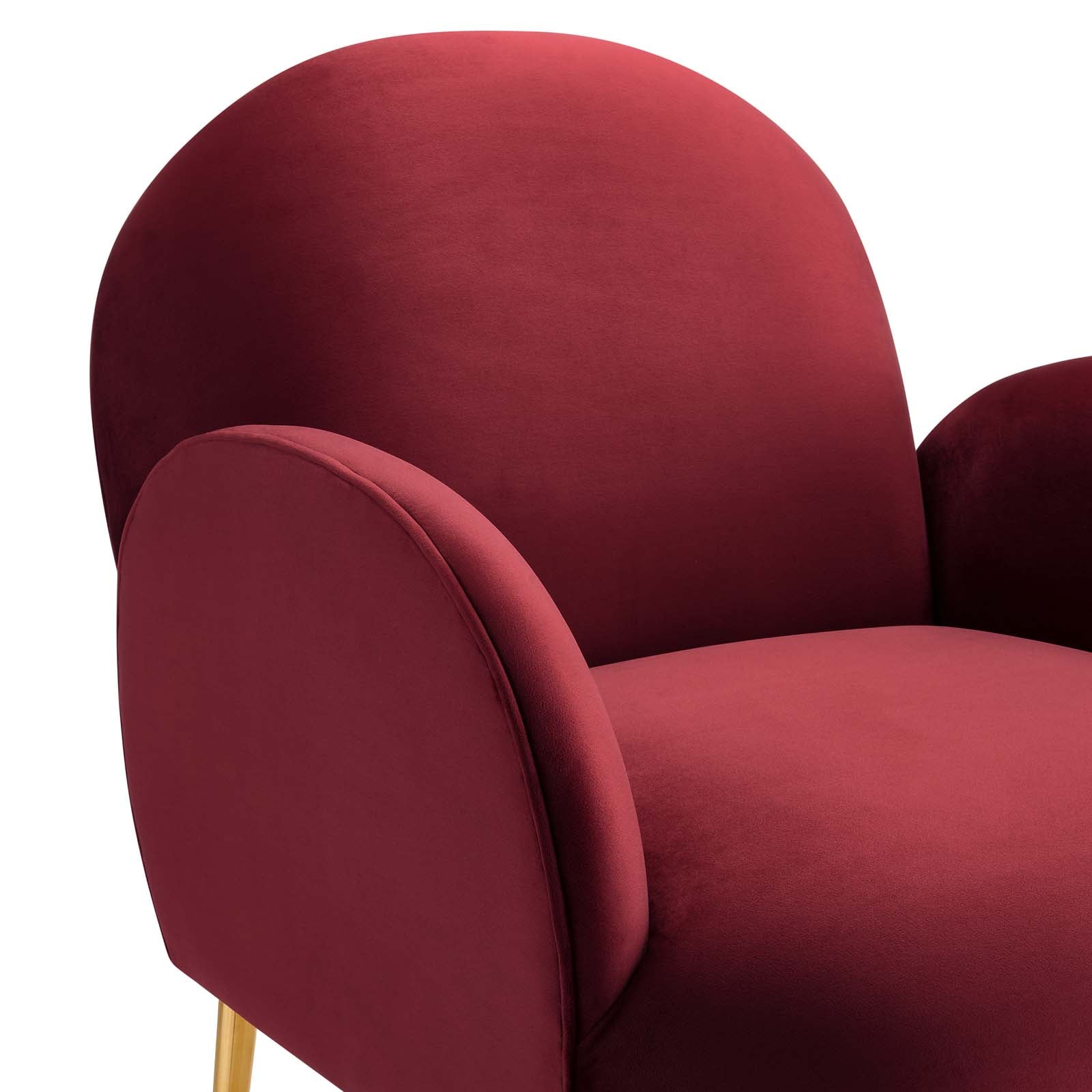 Transcend Performance Velvet Armchair By Modway | Armchairs | Modishstore - 12