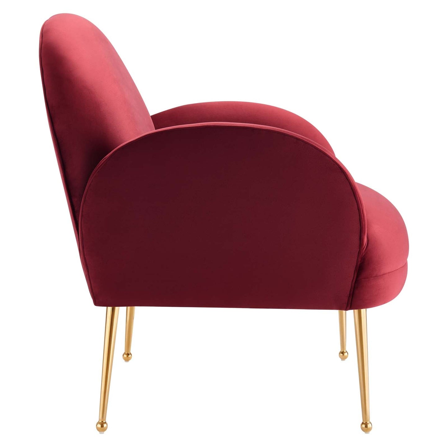 Transcend Performance Velvet Armchair By Modway | Armchairs | Modishstore - 13