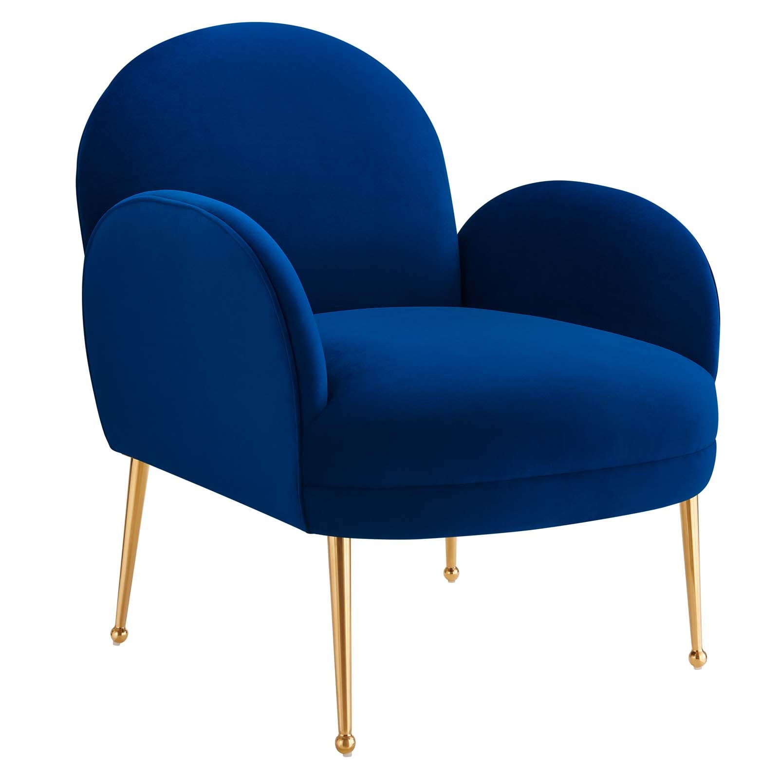 Transcend Performance Velvet Armchair By Modway | Armchairs | Modishstore - 18