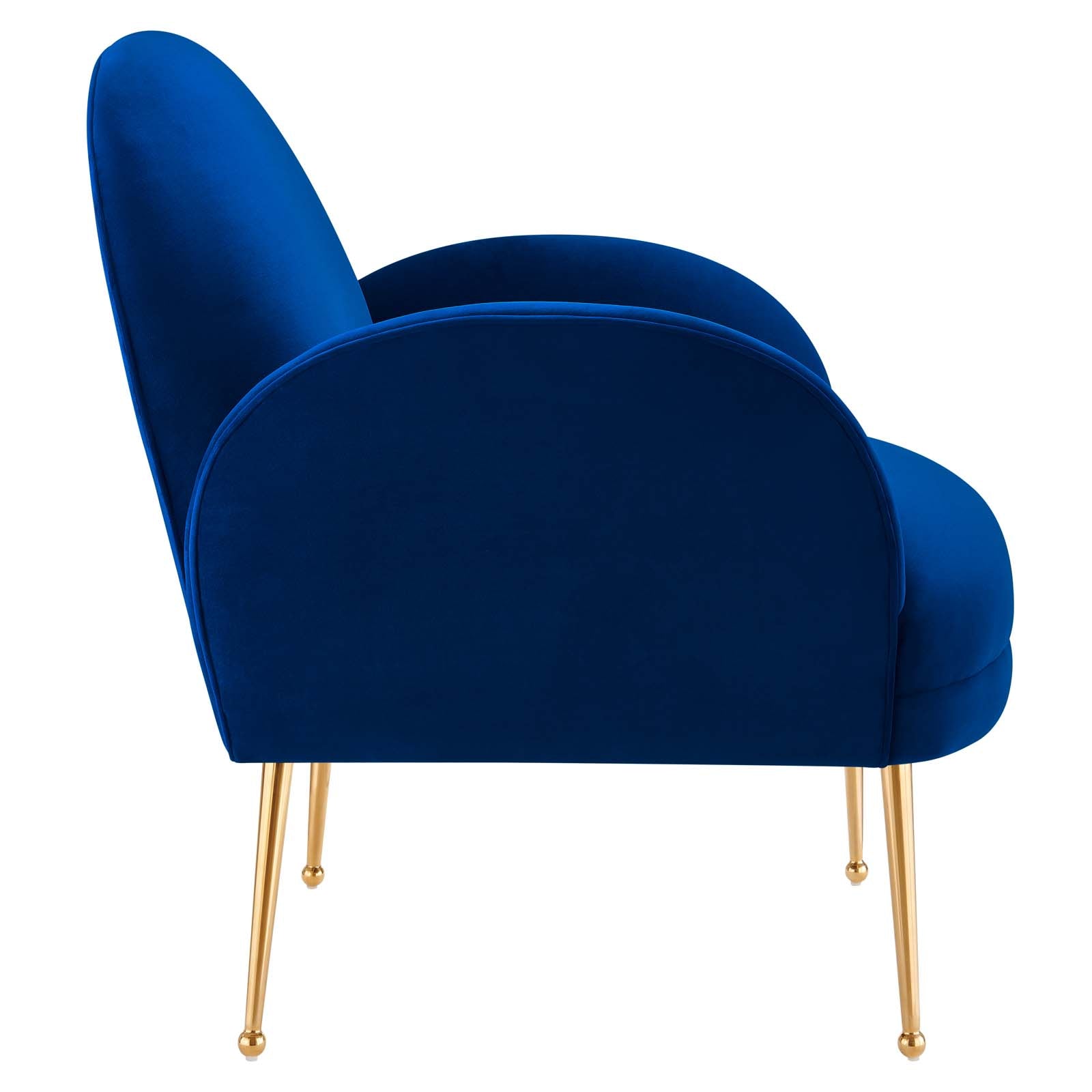 Transcend Performance Velvet Armchair By Modway | Armchairs | Modishstore - 21