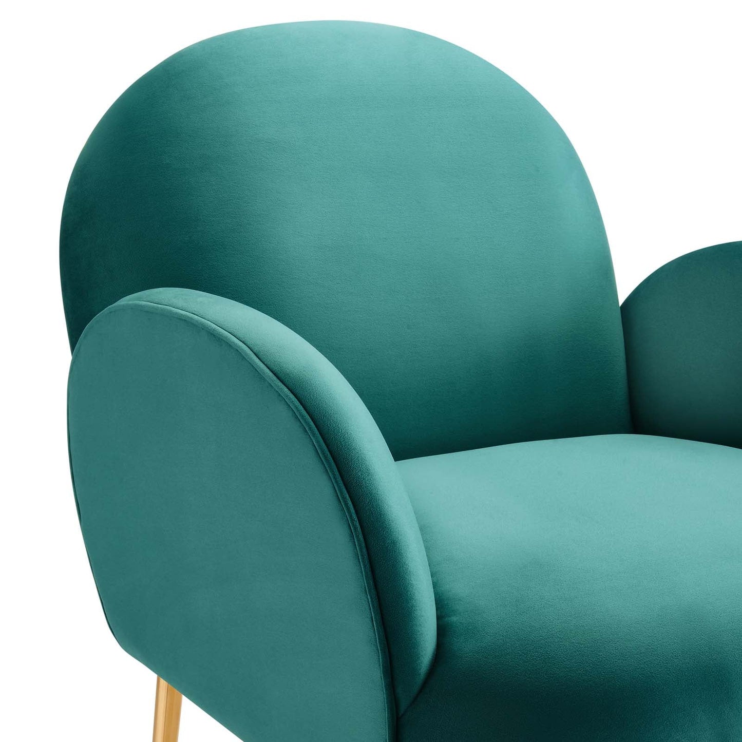 Transcend Performance Velvet Armchair By Modway | Armchairs | Modishstore - 35