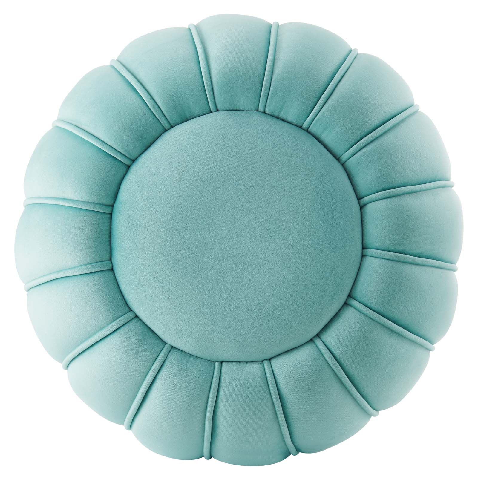 Celebrate Channel Tufted Performance Velvet Ottoman By Modway - EEI-5034-GRY | Ottomans |  Modishstore - 12