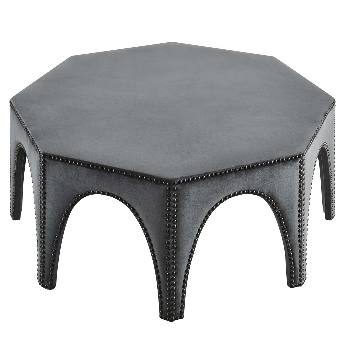 Victory Performance Velvet Ottoman By Modway | Ottomans | Modishstore - 3