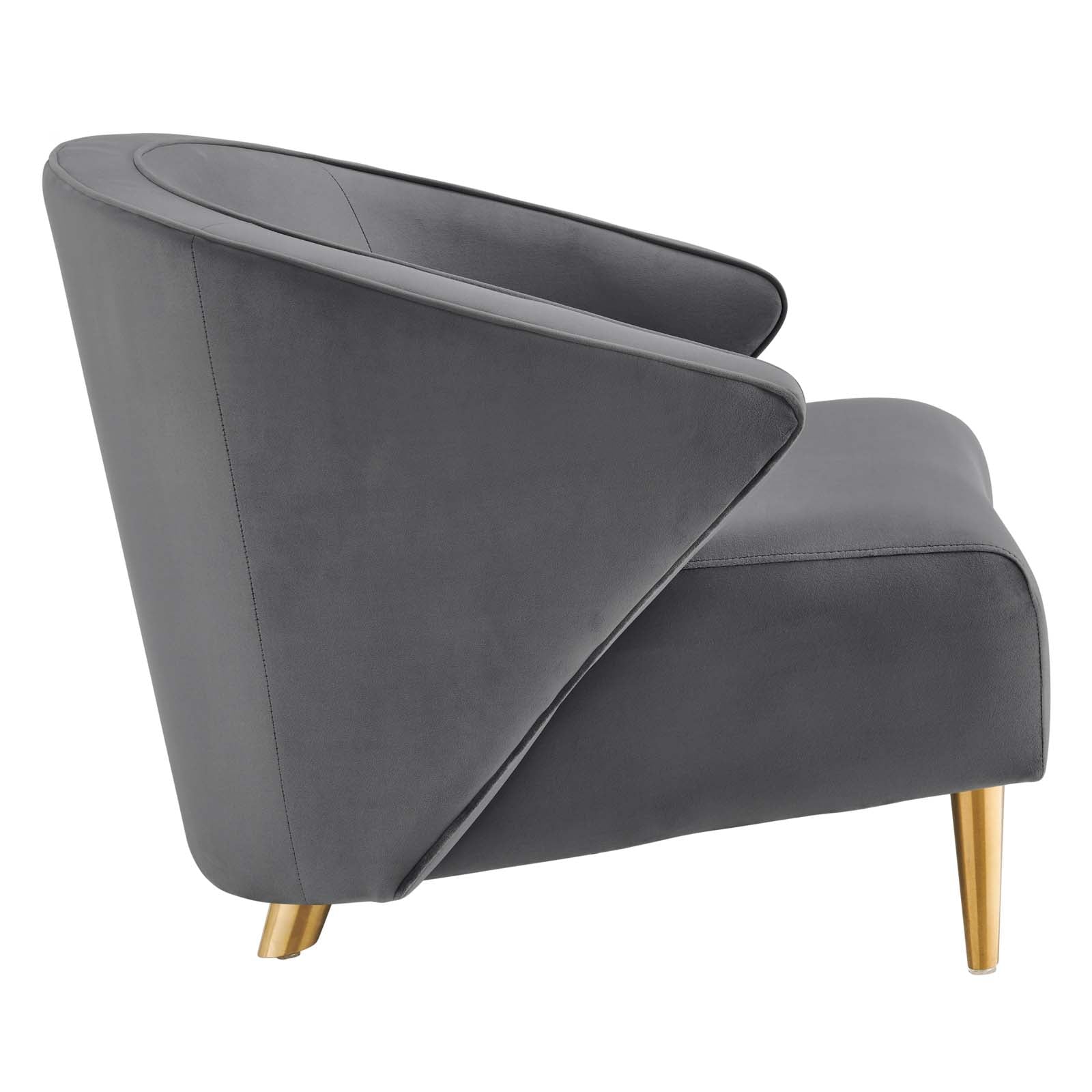 Odyssey Performance Velvet Armchair By Modway | Armchairs | Modishstore - 4