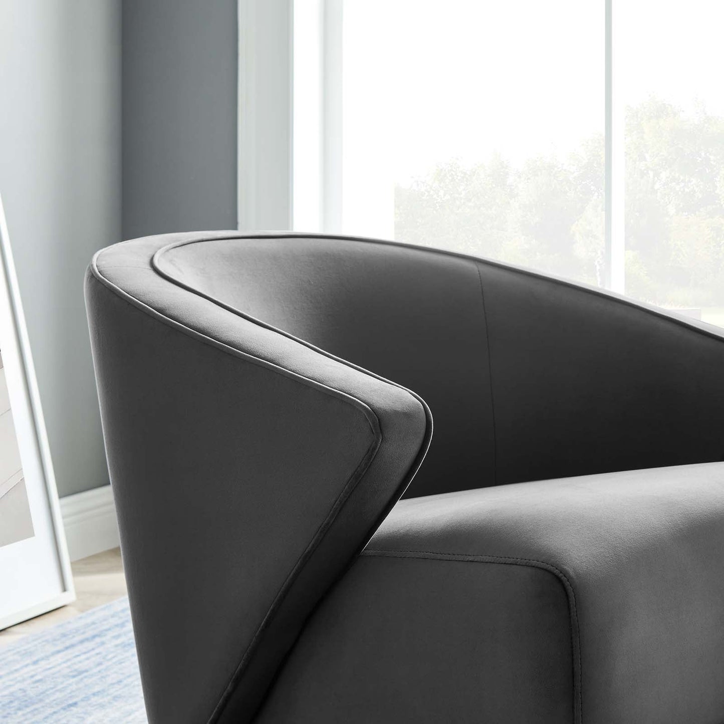 Odyssey Performance Velvet Armchair By Modway | Armchairs | Modishstore - 7