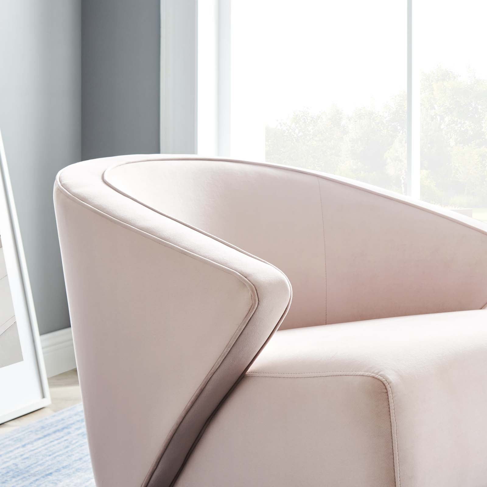 Odyssey Performance Velvet Armchair By Modway | Armchairs | Modishstore - 23