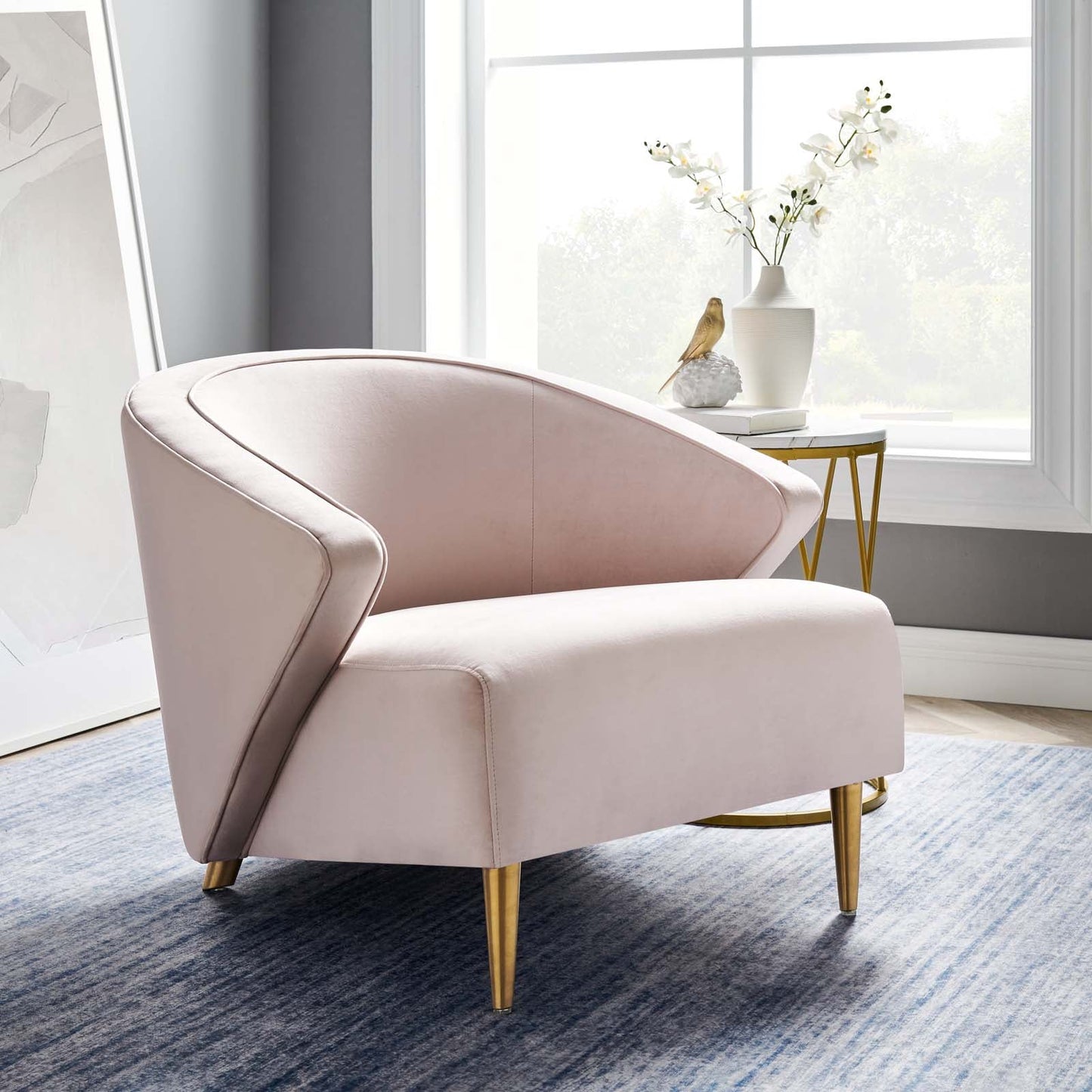 Odyssey Performance Velvet Armchair By Modway | Armchairs | Modishstore - 24