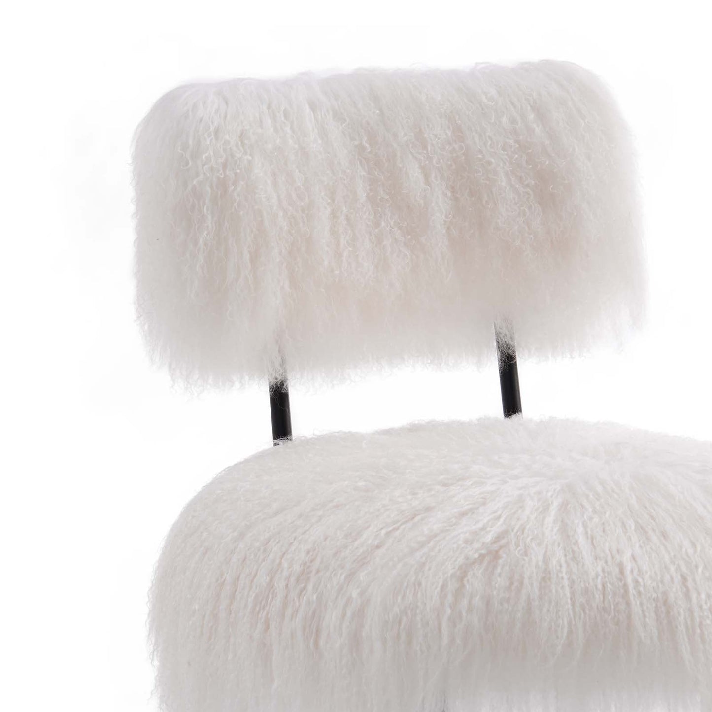 Skylar Sheepskin Chair By Modway - EEI-5039-WHI | Armchairs |  Modishstore - 5