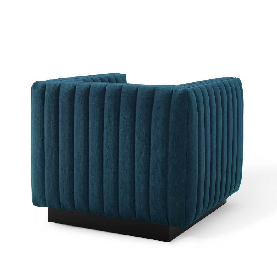Modway Conjure Tufted Armchair Upholstered Fabric Set of 2 | Armchairs | 