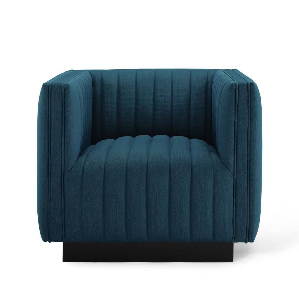 Modway Conjure Tufted Armchair Upholstered Fabric Set of 2 | Armchairs | 