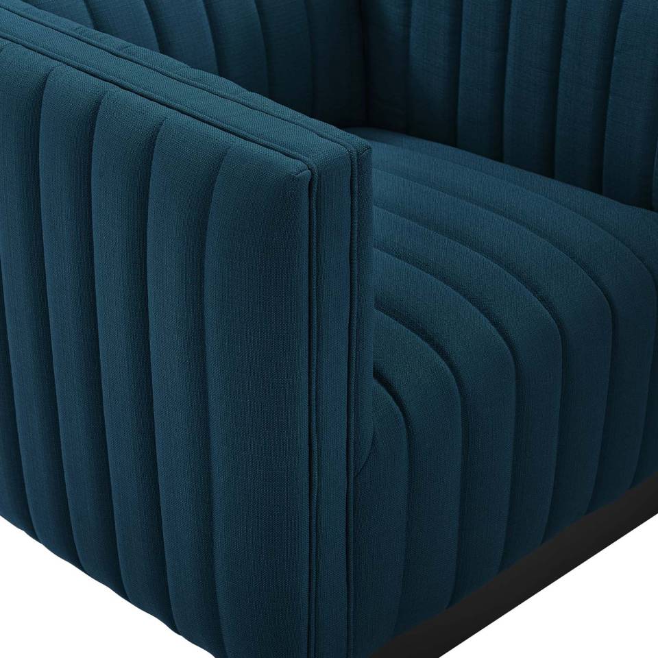 Modway Conjure Tufted Armchair Upholstered Fabric Set of 2 | Armchairs | 