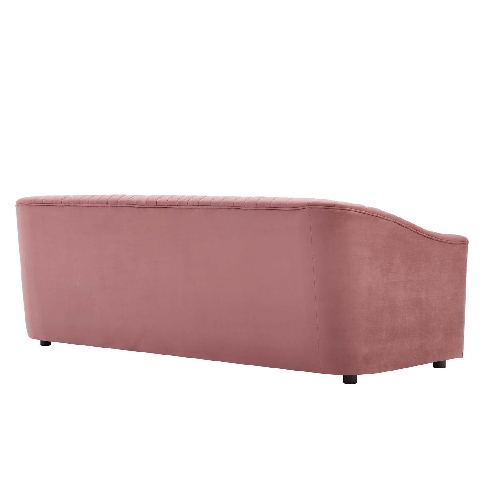 Announce Performance Velvet Channel Tufted Sofa By Modway | Sofas | 