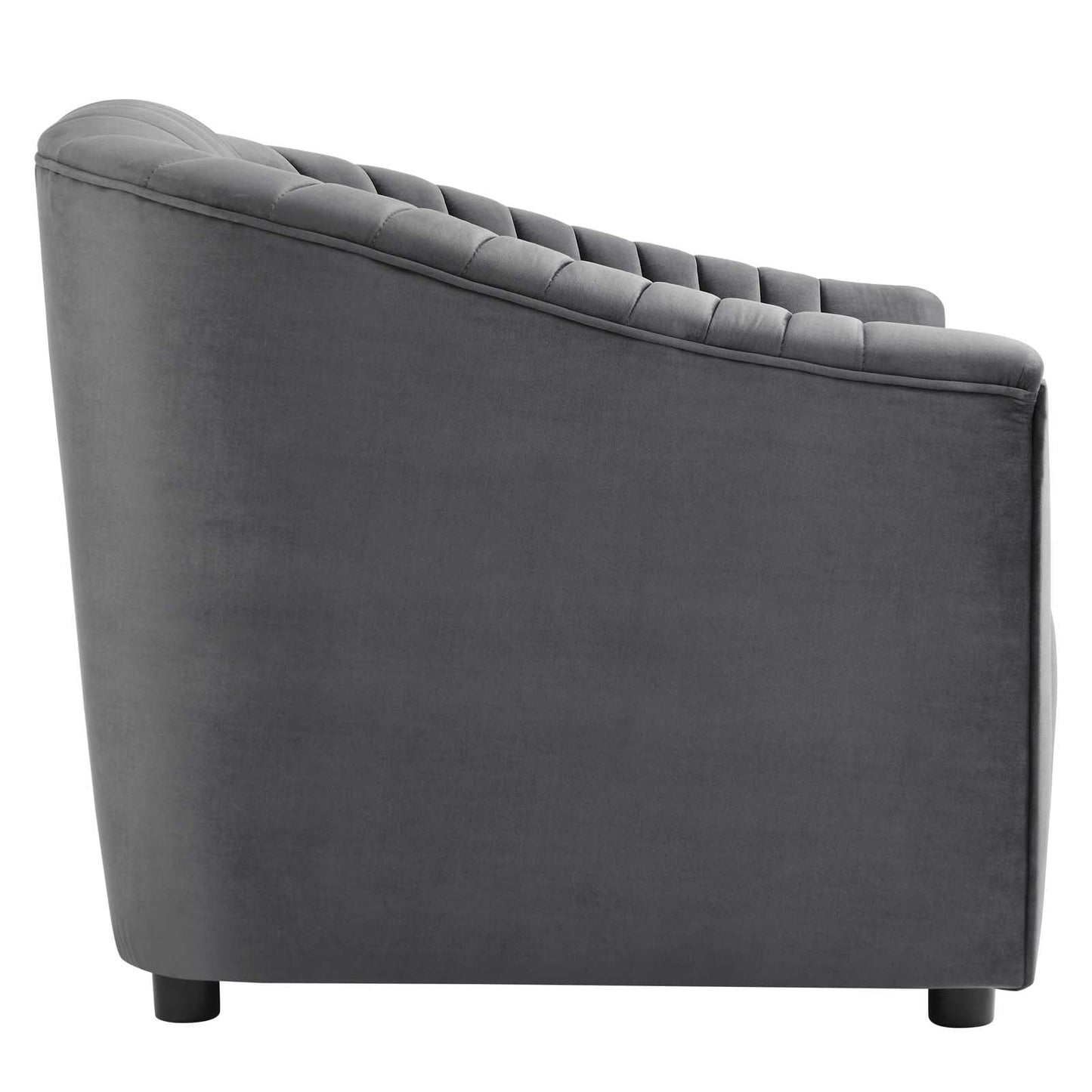 Announce Performance Velvet Channel Tufted Armchair By Modway | Armchairs | 