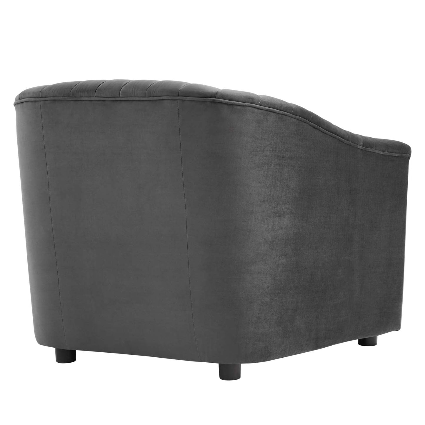 Announce Performance Velvet Channel Tufted Armchair By Modway | Armchairs | 