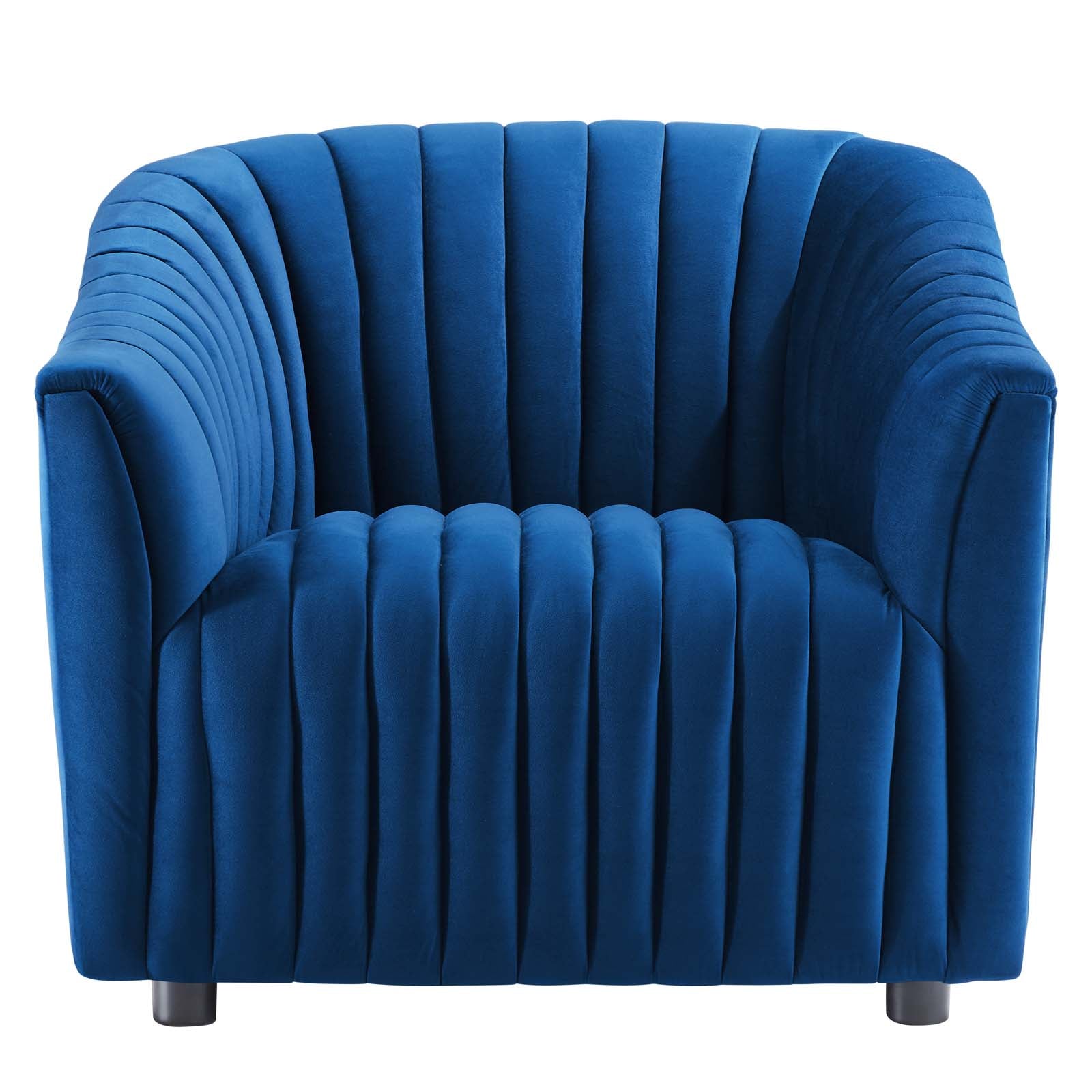Announce Performance Velvet Channel Tufted Armchair By Modway | Armchairs | 