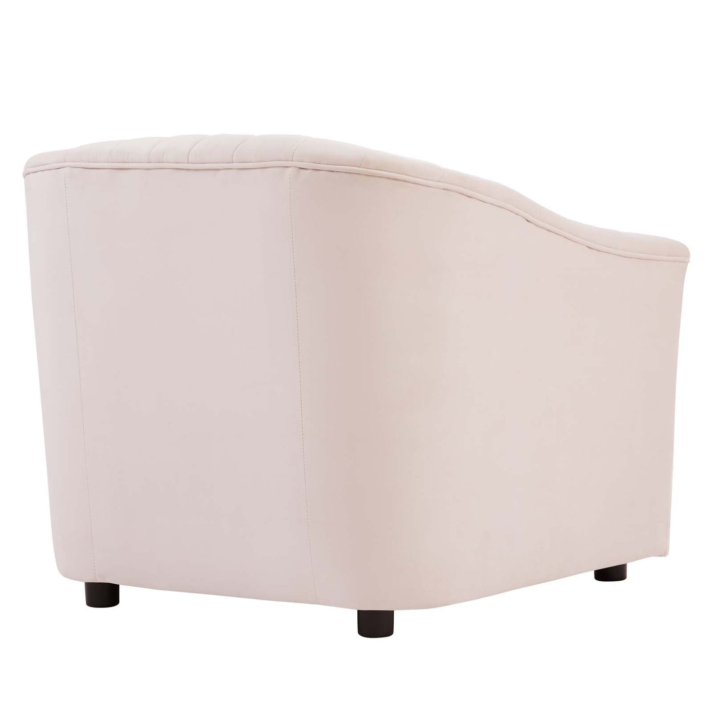 Announce Performance Velvet Channel Tufted Armchair By Modway | Armchairs | 