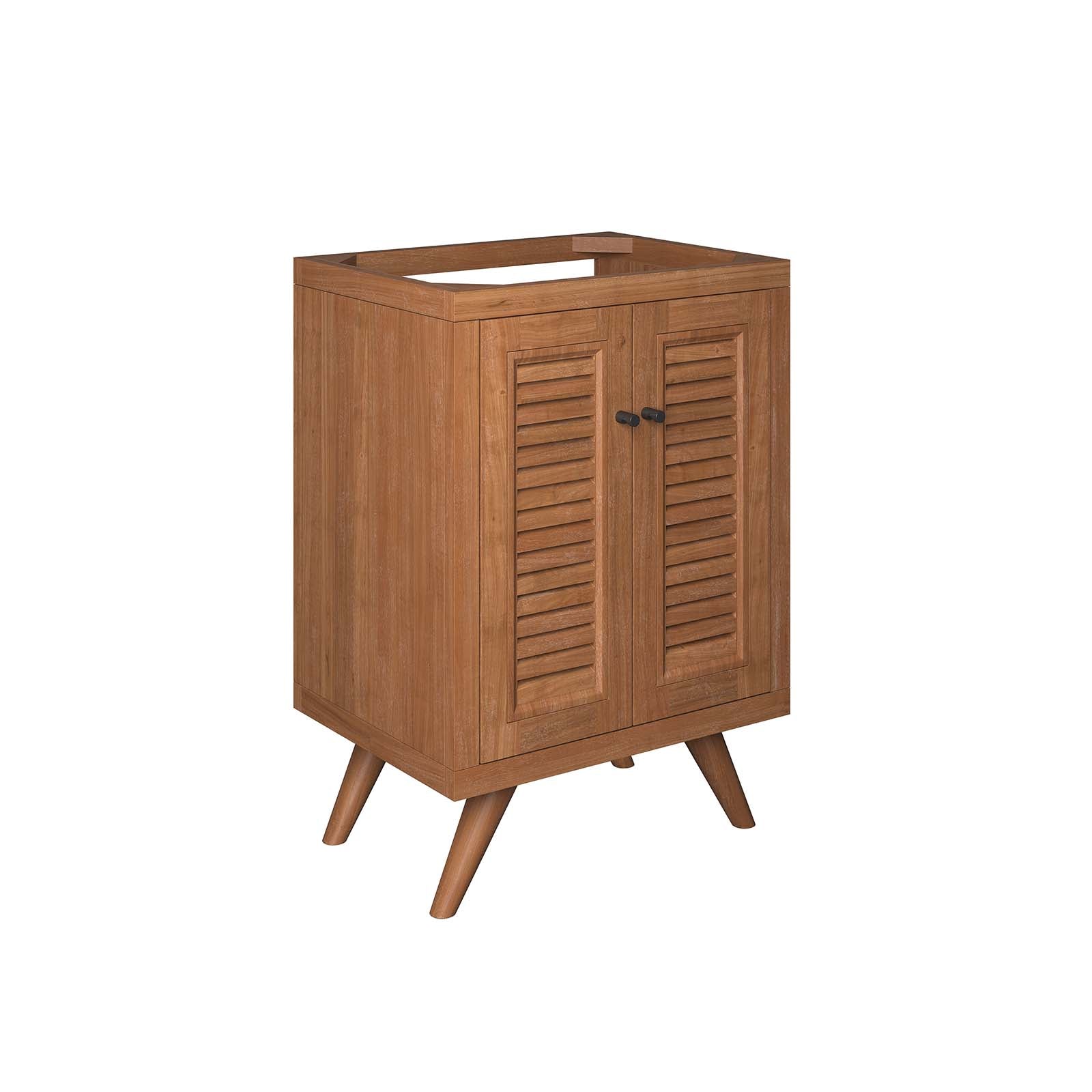 Birdie 24" Teak Wood Bathroom Vanity Cabinet (Sink Basin Not Included) By Modway - EEI-5086 | Bathroom Accessories - 2