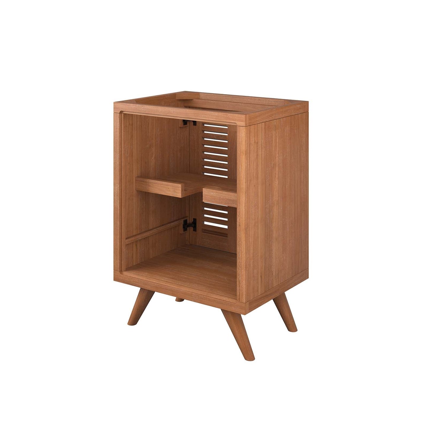 Birdie 24" Teak Wood Bathroom Vanity Cabinet (Sink Basin Not Included) By Modway - EEI-5086 | Bathroom Accessories - 7