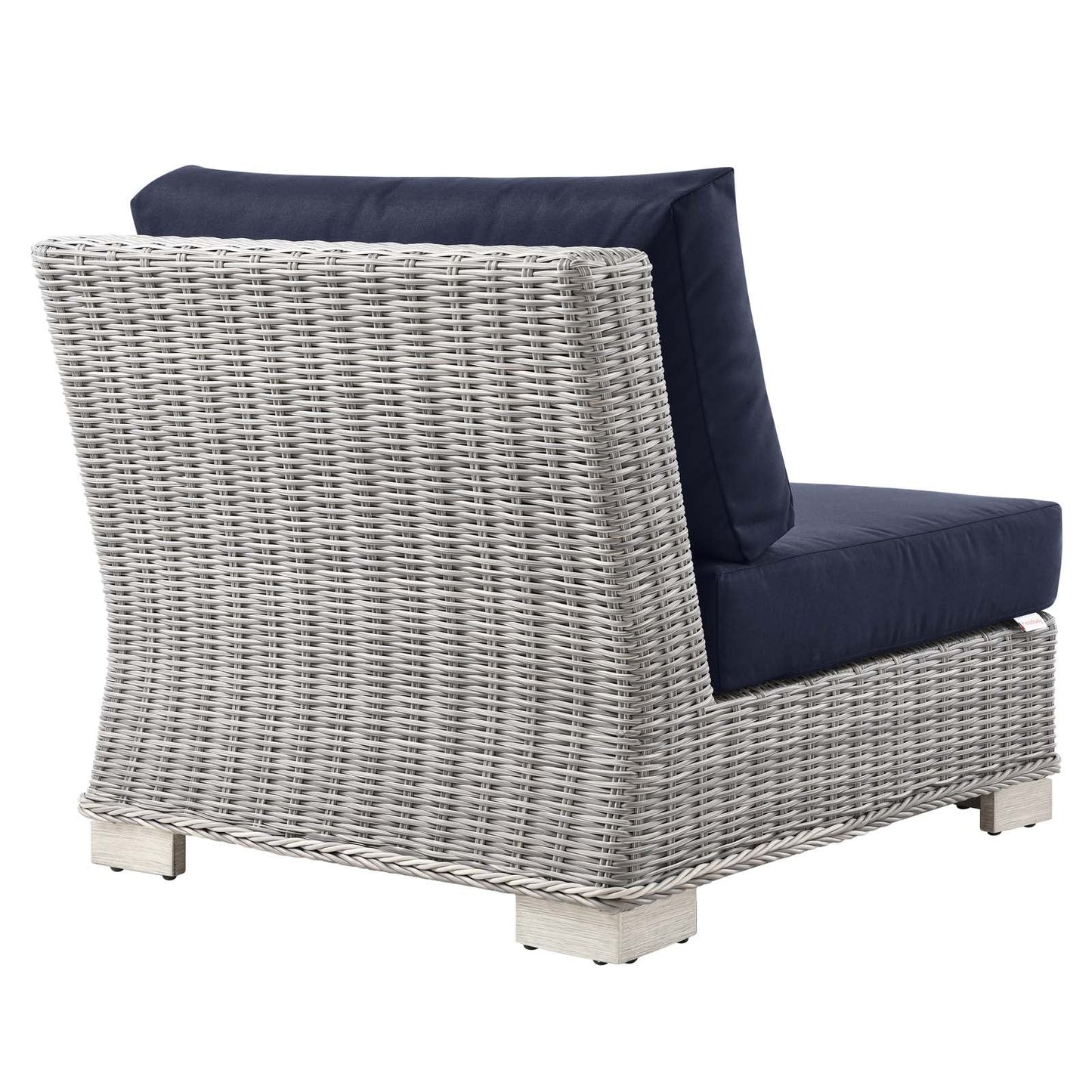 Modway Conway Outdoor Patio Wicker Rattan 6-Piece Sectional Sofa Furniture Set - EEI-5099
