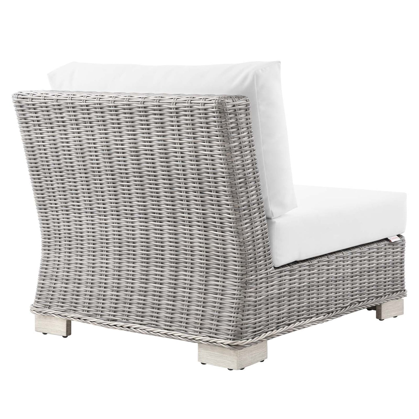Modway Conway Outdoor Patio Wicker Rattan 6-Piece Sectional Sofa Furniture Set - EEI-5099