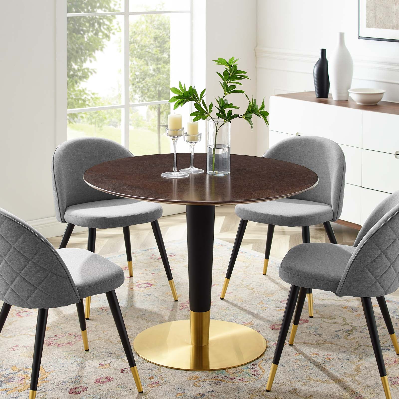 Modway Zinque 40" Dining Table | Dining Tables | Modishstore