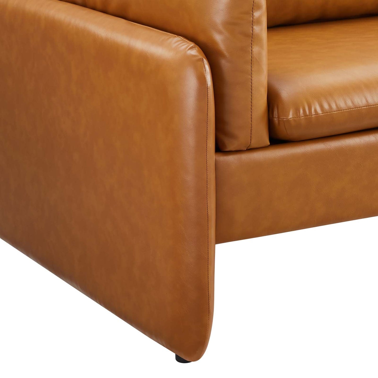 Modway Indicate Vegan Leather Sofa | Sofas | 