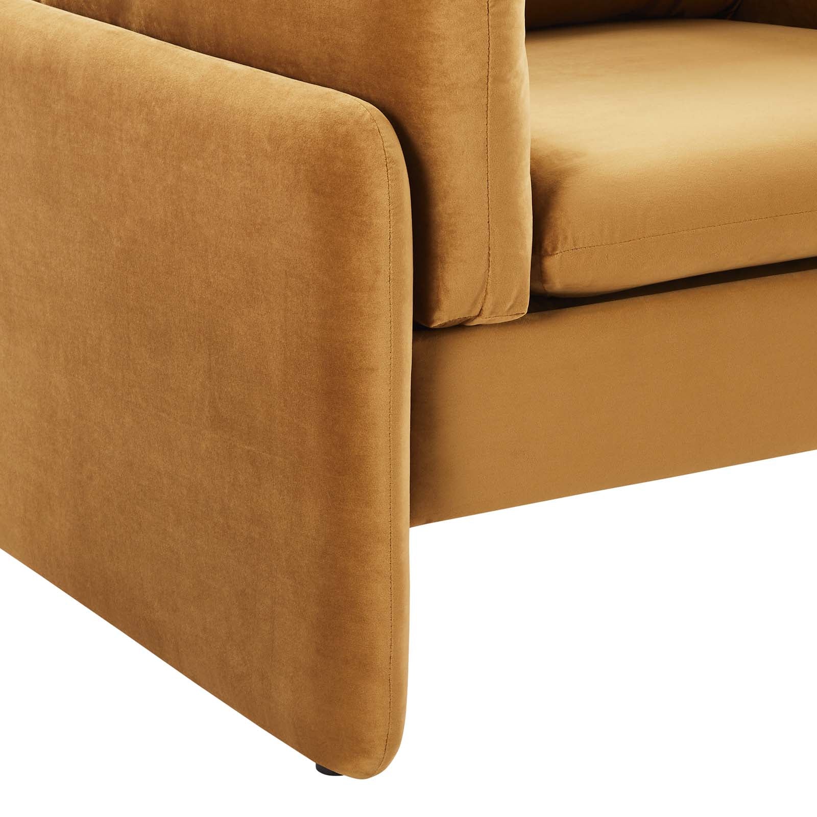 Modway Indicate Performance Velvet Armchair | Armchairs | 