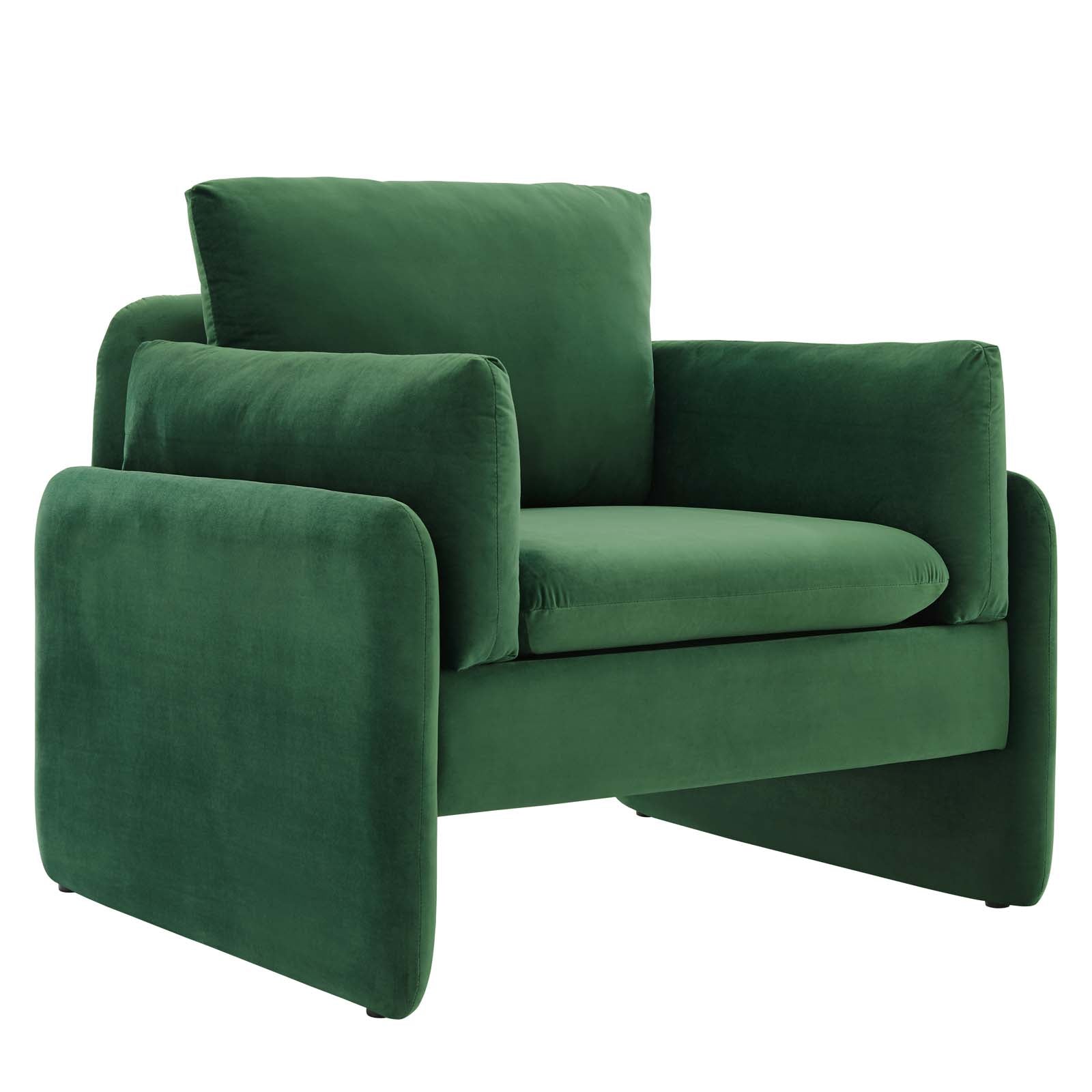 Modway Indicate Performance Velvet Armchair | Armchairs | 