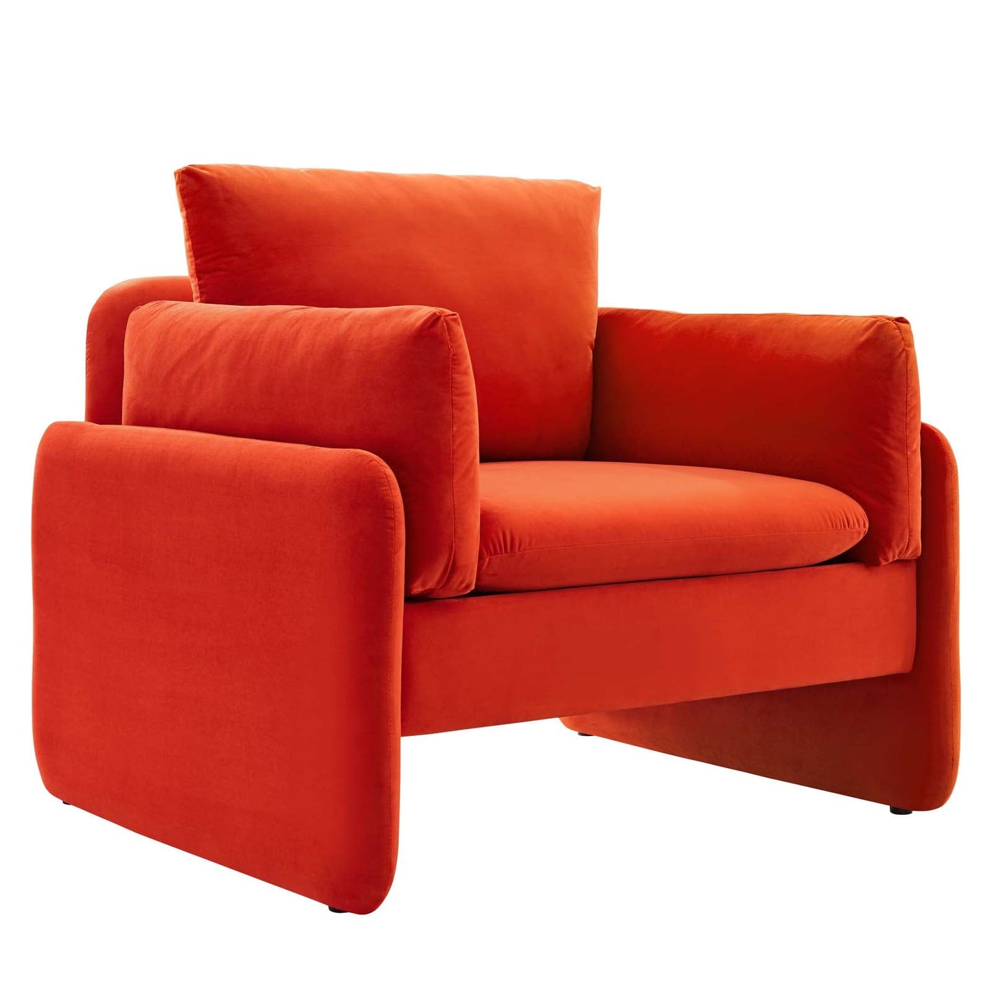 Modway Indicate Performance Velvet Armchair | Armchairs | 