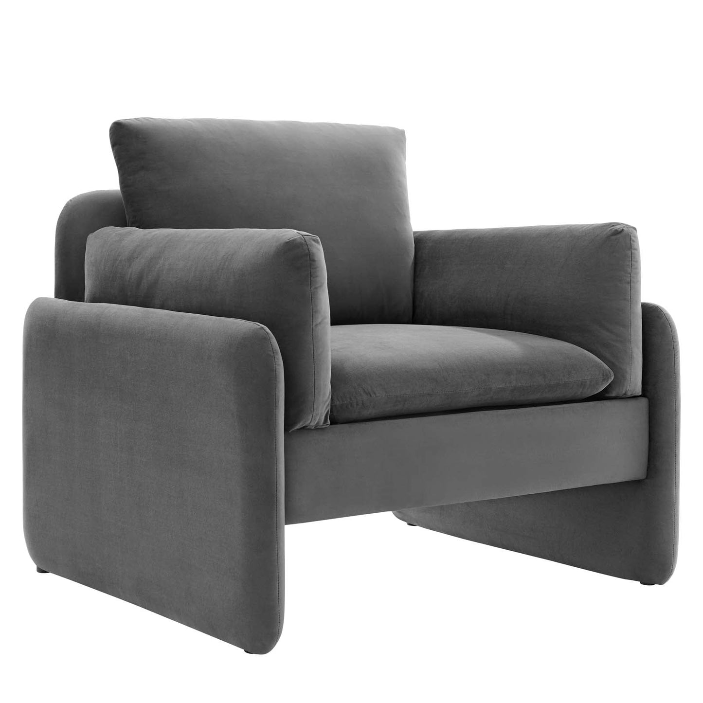 Modway Indicate Performance Velvet Armchair | Armchairs | 