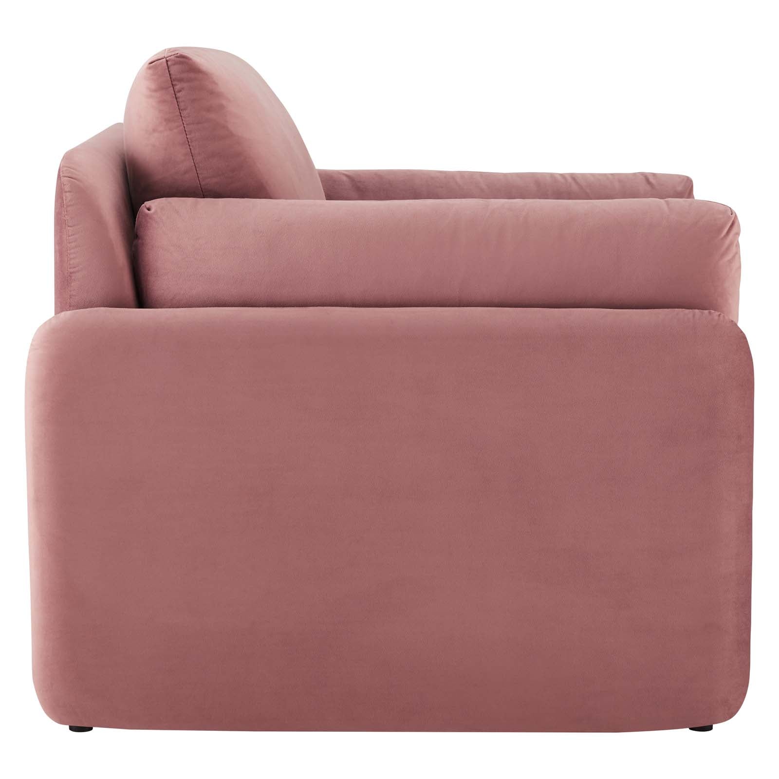 Modway Indicate Performance Velvet Armchair | Armchairs | 